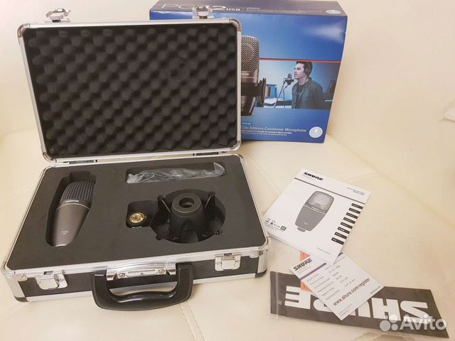 Студийный микрофон shure PG42usb новый