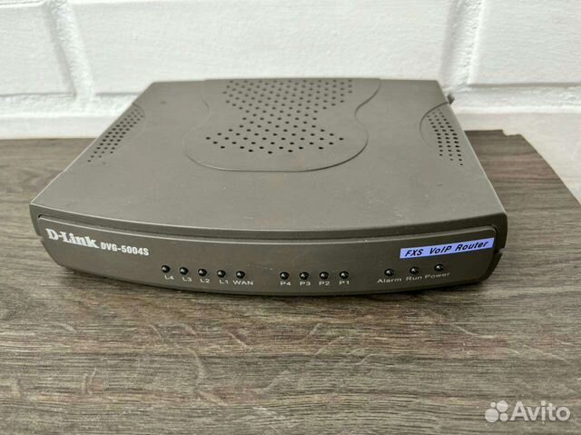 IP-шлюз D-Link модель DVG-5004S Voip ip телефония