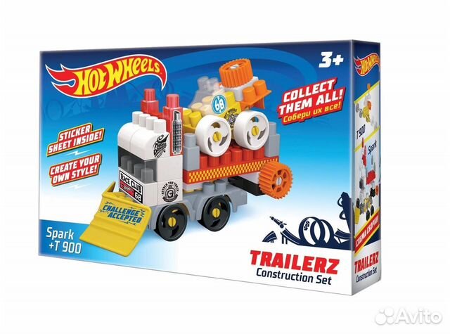 Конструктор Hot Wheels Bauer 725