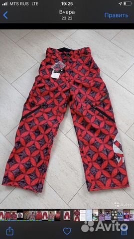 Сноубордические брюки новые 48 размер
