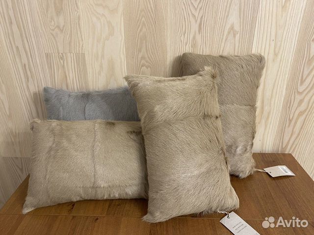 Подушки мех козлика