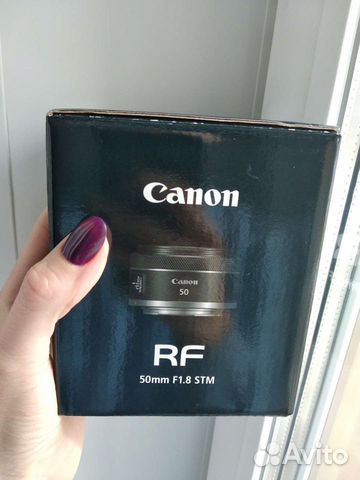 Новый Canon RF 50mm F1.8 STM объектив