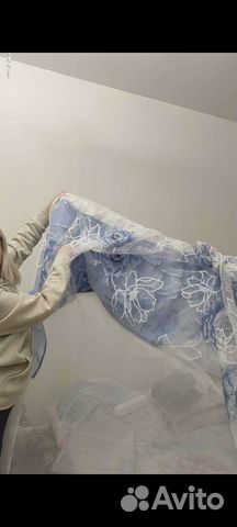 Тюль с ламбрикеном