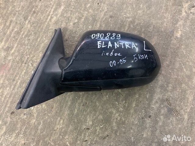 Зеркало левое электрическое Элантра 2000