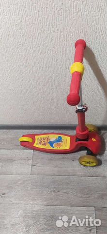 Самокат детский трехколесный бу