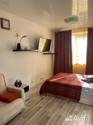 

1-к. квартира, 34 м², 2 кровати