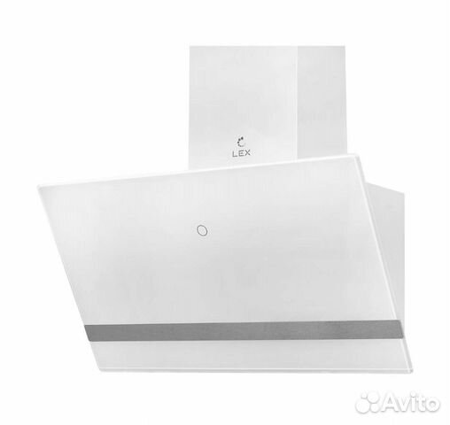 Наклонная кухонная вытяжка Lex touch ECO 600 white