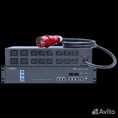 Управляемый блок розеток Tesla Power серии PRO