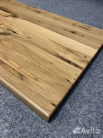 Столешница для ванной из массива дуба