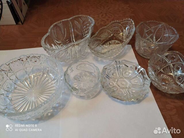 Ваза хрустальная СССР