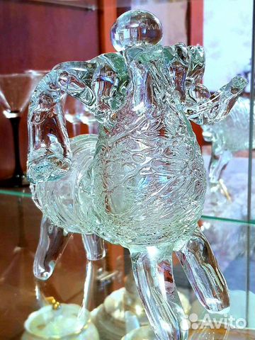 Винтажный хрустальный графин 