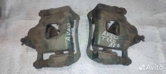 Суппорт тормозной правый/Левый Шевроле Авео Т250