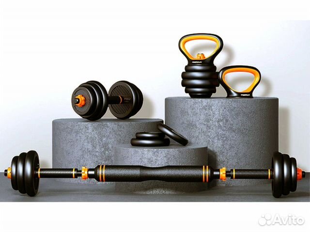 Набор для тренировок, 5 в 1, 20 кг, FED-130210