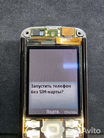 Восстановление дисплея Nokia 8800 art