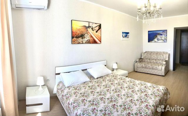 

1-к. квартира, 39 м², 3 кровати