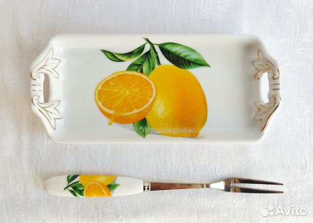 Лимонница с вилочкой