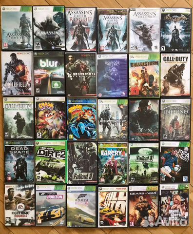 Игры на xbox 360 LT 3.0