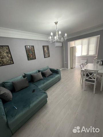 

1-к. квартира, 42 м², 2 кровати