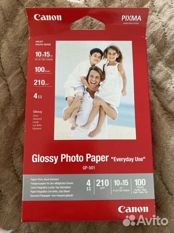 Фотобумага Canon GP-501 Glossy 210g/m2 10x15 100л