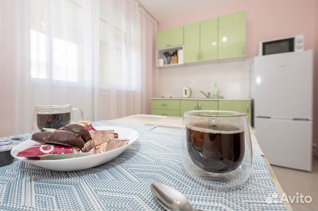 

1-к. квартира, 37 м², 2 кровати