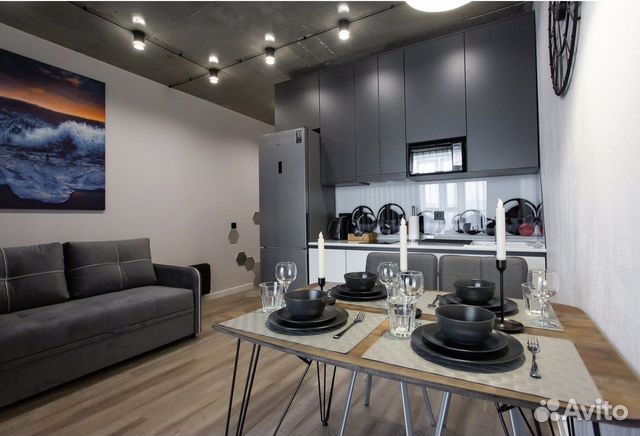 

Квартира-студия, 30 м², 2 кровати