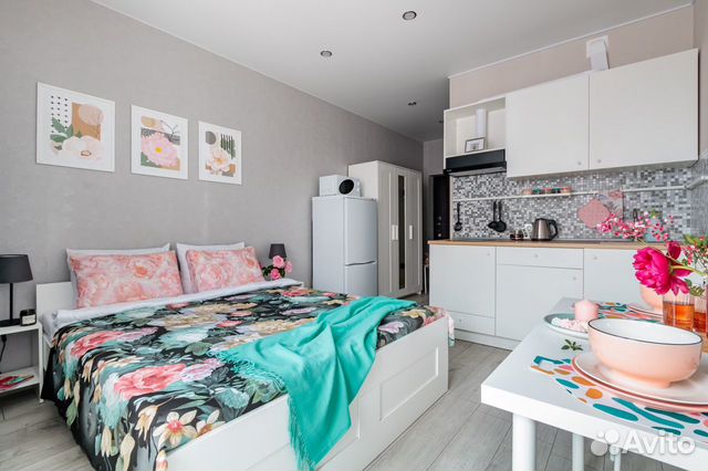 

Квартира-студия, 25 м², 1 кровать
