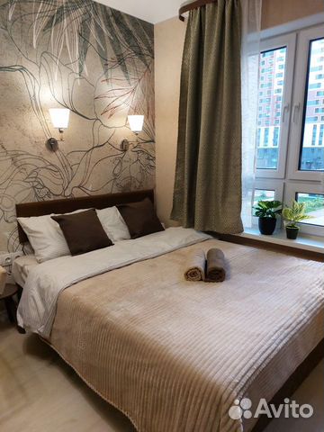 

Квартира-студия, 19 м², 2 кровати