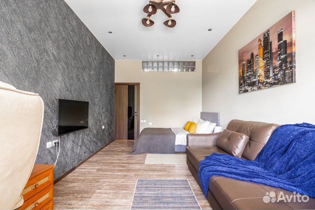 

1-к. квартира, 50 м², 3 кровати