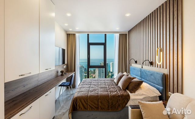 

Квартира-студия, 28 м², 2 кровати