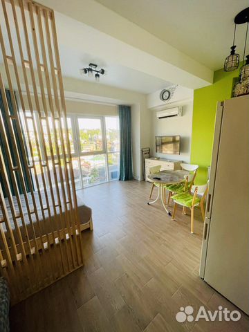

Квартира-студия, 35 м², 2 кровати