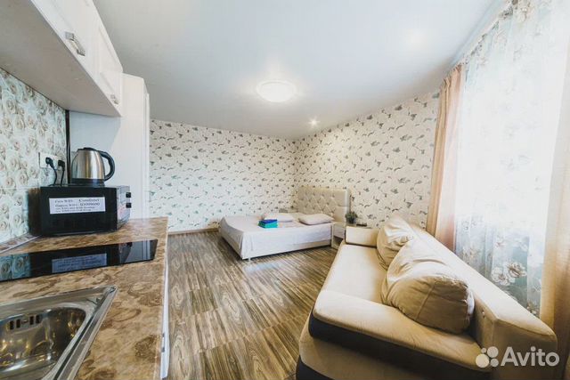 

Квартира-студия, 30 м², 2 кровати