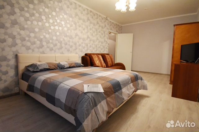 

1-к. квартира, 36 м², 2 кровати