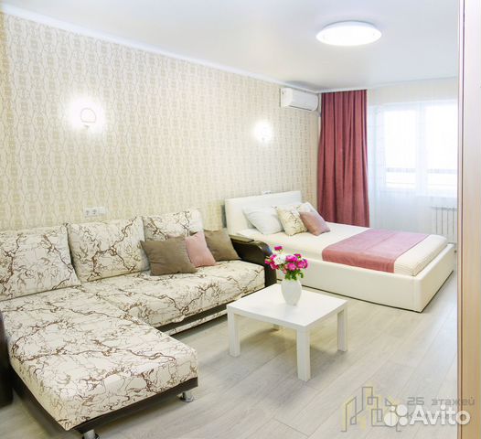 

1-к. квартира, 50 м², 2 кровати