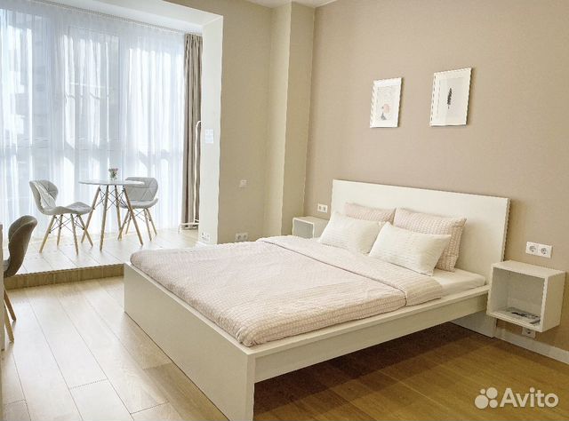 

Квартира-студия, 28 м², 1 кровать