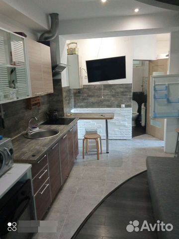 

Квартира-студия, 27 м², 1 кровать