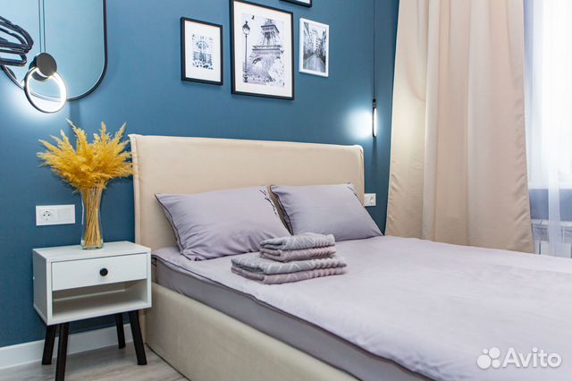 

1-к. квартира, 40 м², 2 кровати