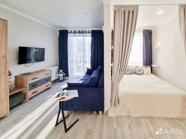 

Квартира-студия, 31 м², 2 кровати