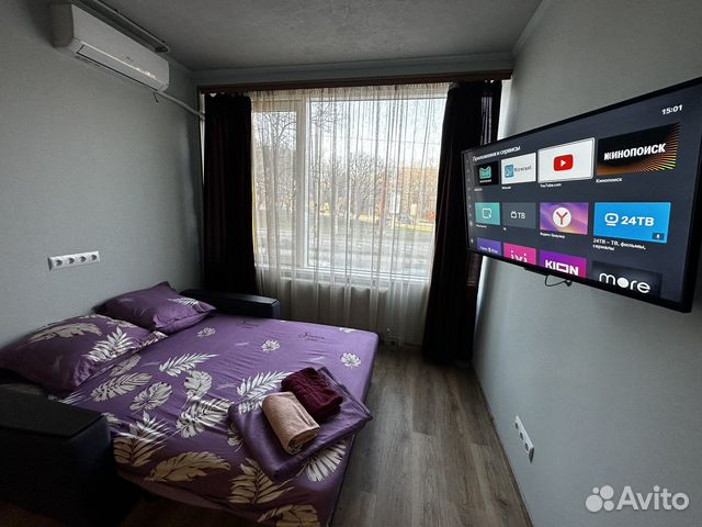 

Квартира-студия, 28 м², 1 кровать