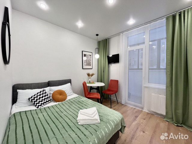 

Квартира-студия, 20 м², 1 кровать