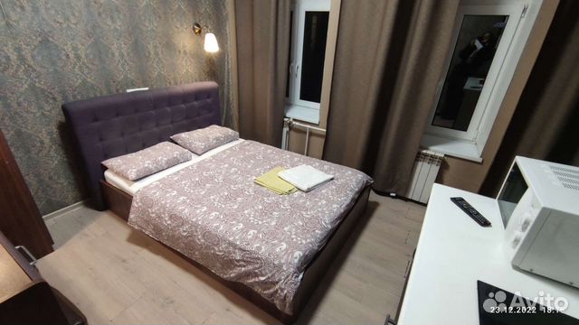 

Квартира-студия, 18 м², 2 кровати