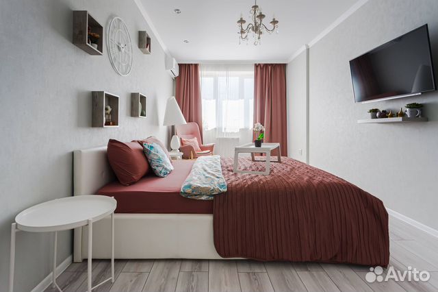 

1-к. квартира, 39 м², 2 кровати