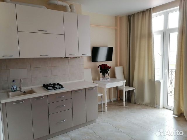 

Квартира-студия, 27 м², 2 кровати