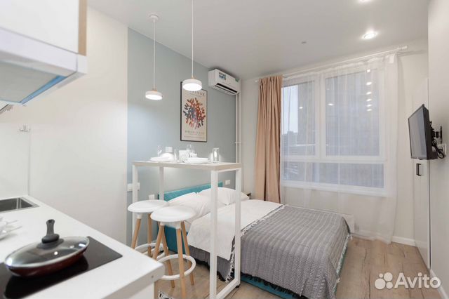 

Квартира-студия, 16 м², 1 кровать