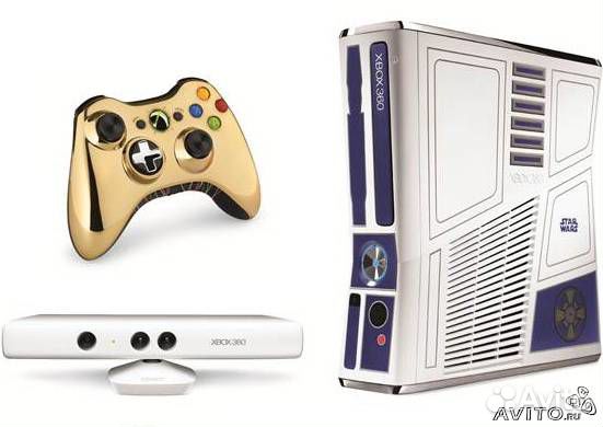 Xbox 360 320Гб+ Kinekt+ 2 хитовые лицензионные игр