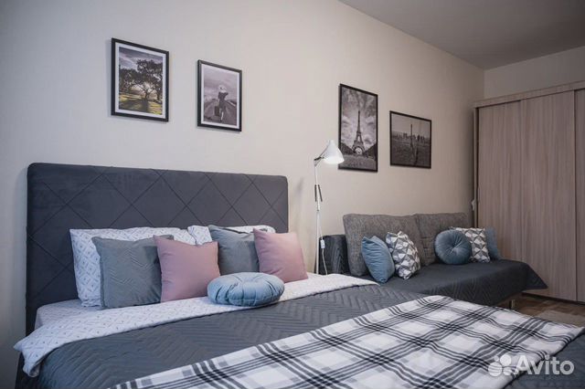 

1-к. квартира, 43 м², 2 кровати