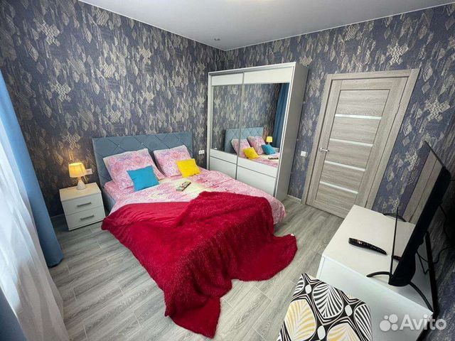 

1-к. квартира, 45 м², 2 кровати