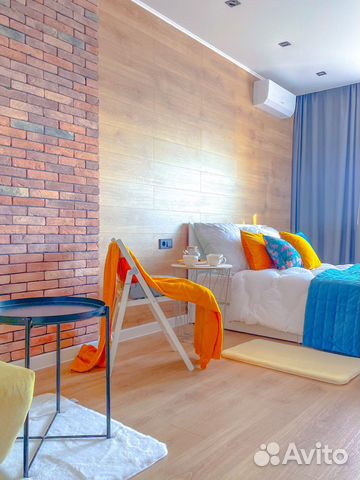 

1-к. квартира, 44 м², 2 кровати