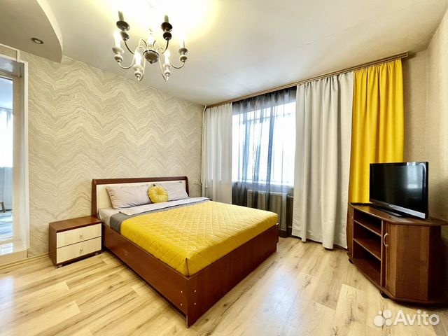 

1-к. квартира, 42 м², 2 кровати