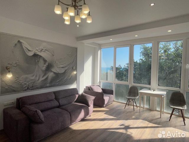 

Квартира-студия, 35 м², 2 кровати