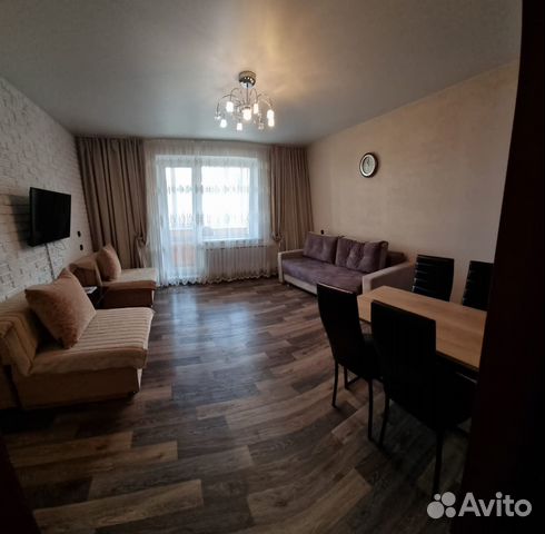 

1-к. квартира, 44 м², 3 кровати